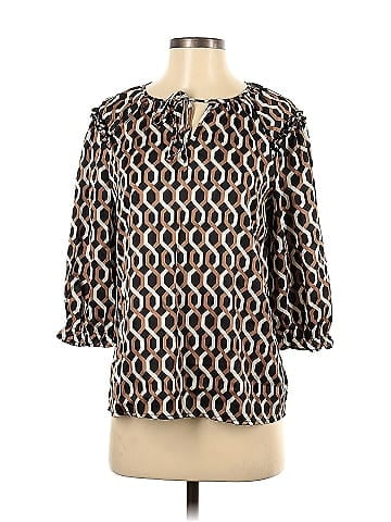 Como Blu Long Sleeve Blouse (view 1)