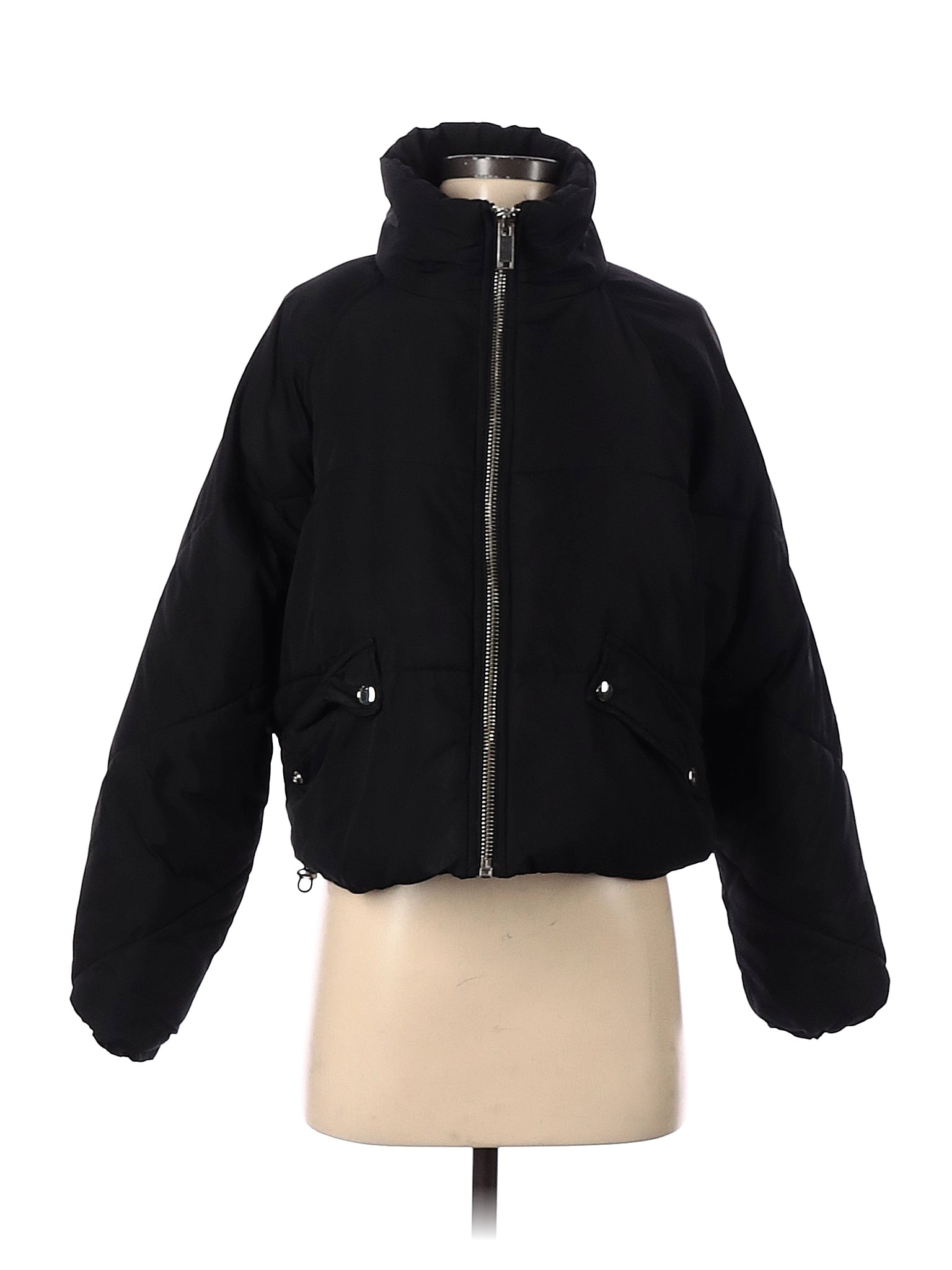 Solid Black Coat Size 4 64 off thredUP