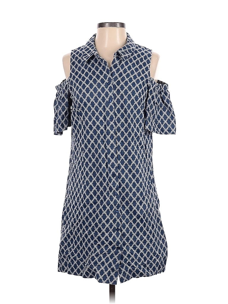 Pre-owned Trina Trina Turk Casual Dress In Blue