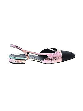 Chanel Leather Slingback Flats (view 1)