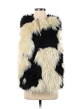 Michael Kors Collection Faux Fur Vest (view 1)