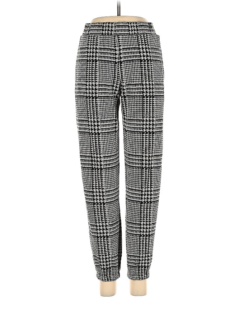 Wesley Plaid Houndstooth Argyle Checkered-gingham Grid Tweed Gray Dress Pants Size S - photo 1