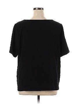 Linea by Louis Dell'Olio Short Sleeve Blouse (view 2)