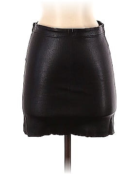 Alice + Olivia Leather Skirt (view 1)