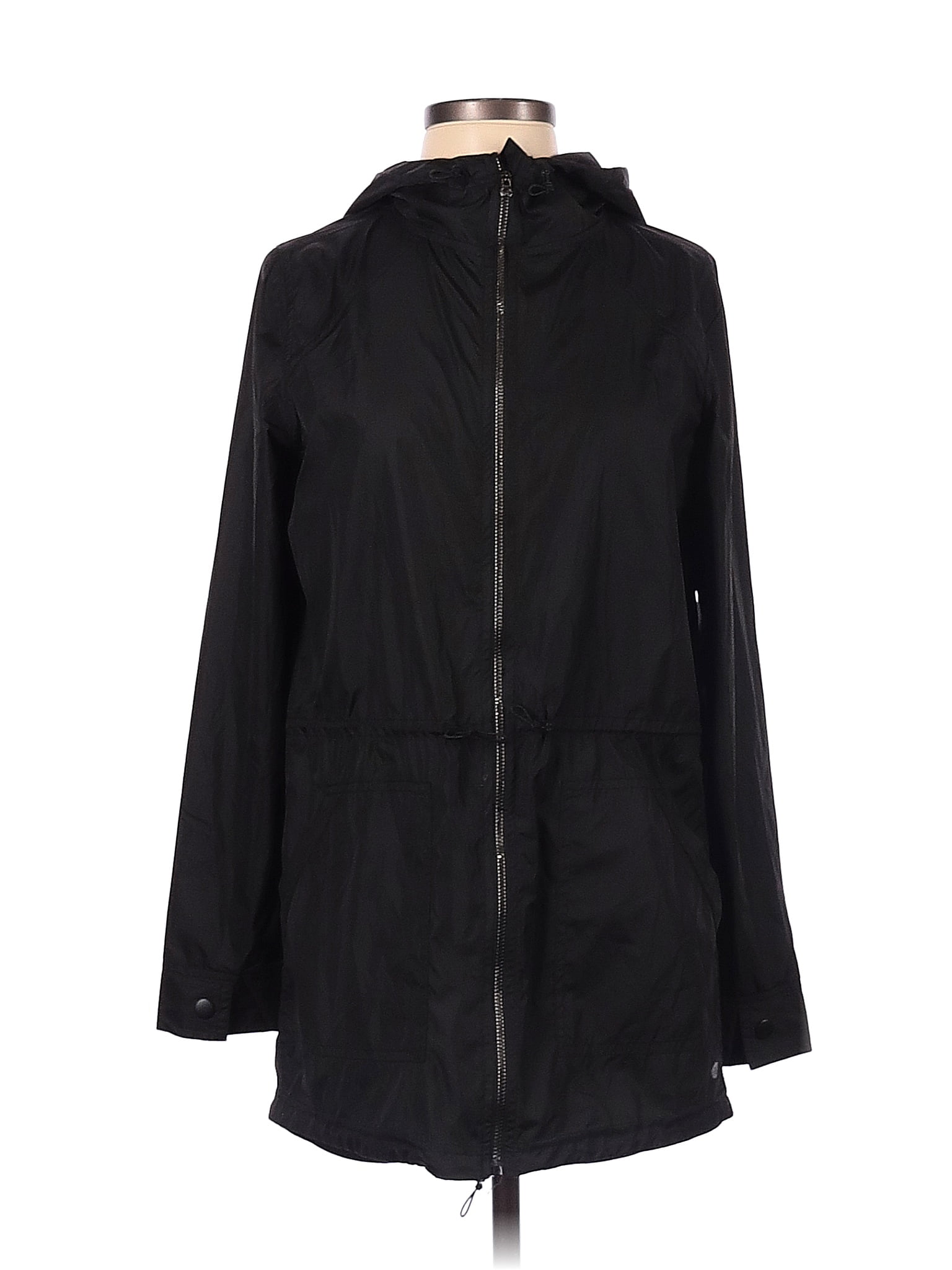 Apana Solid Black Jacket Size S - 65% off | thredUP