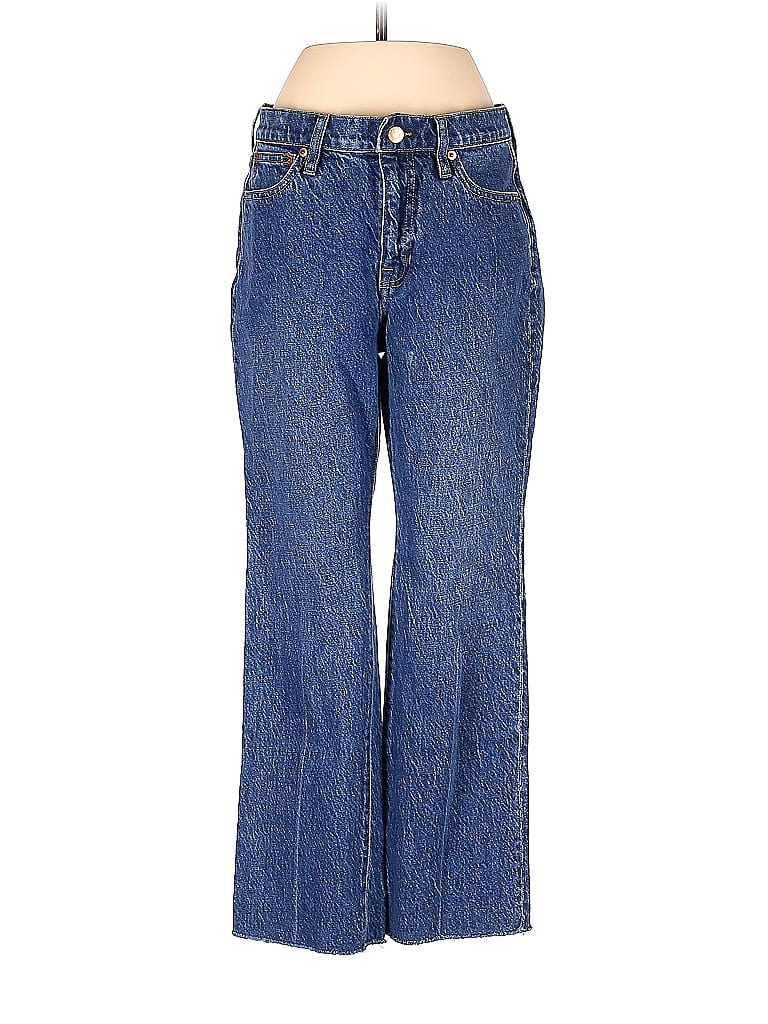 J.Crew Solid Blue Jeans 27 Waist (Petite) - 72% off | thredUP