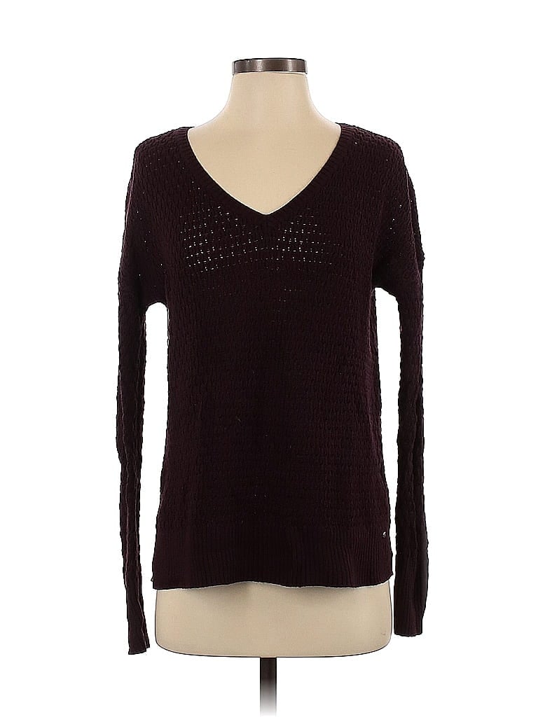 American Eagle Outfitters Burgundy Pullover Sweater Size S - photo 1