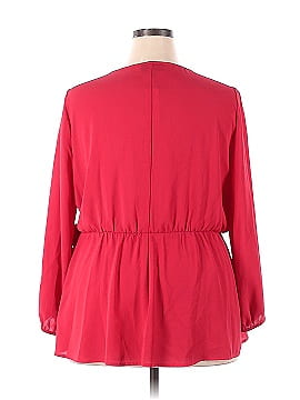 Lane Bryant Outlet Long Sleeve Blouse (view 2)