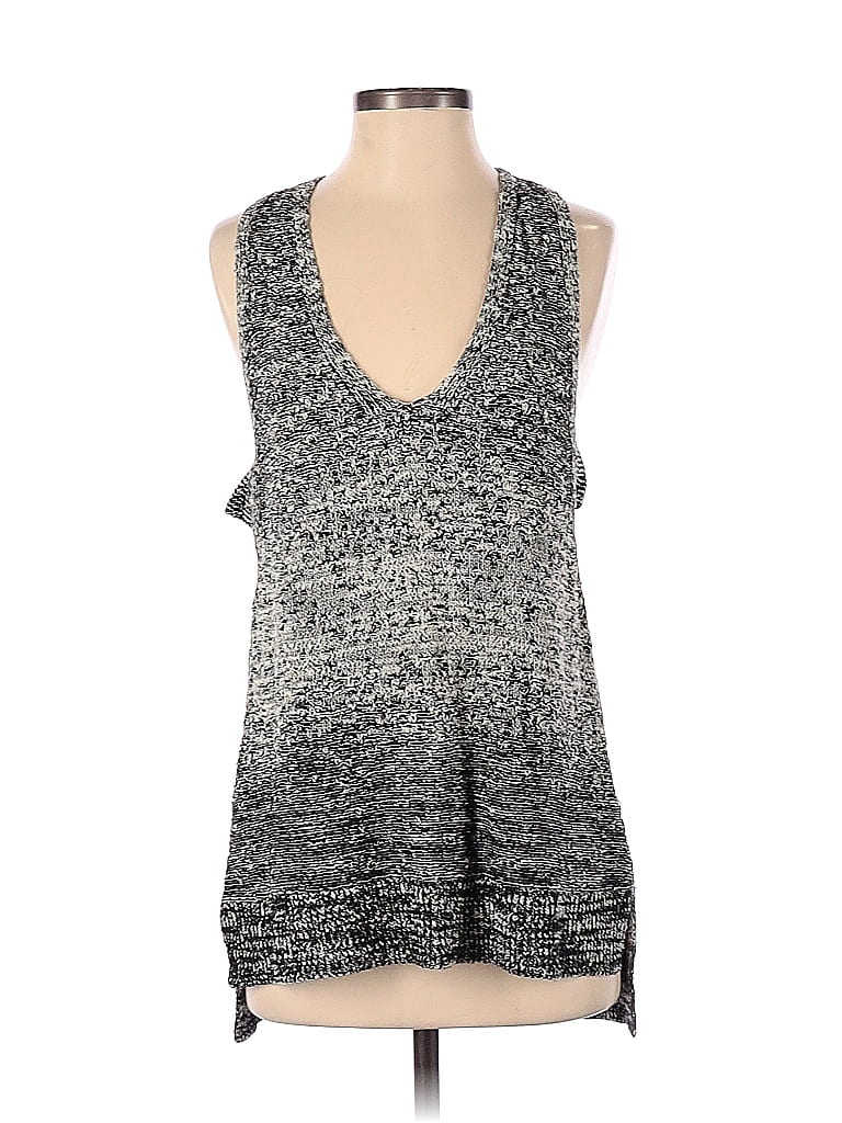 Pre-owned Lucky Brand Pullover Sweater In Gray