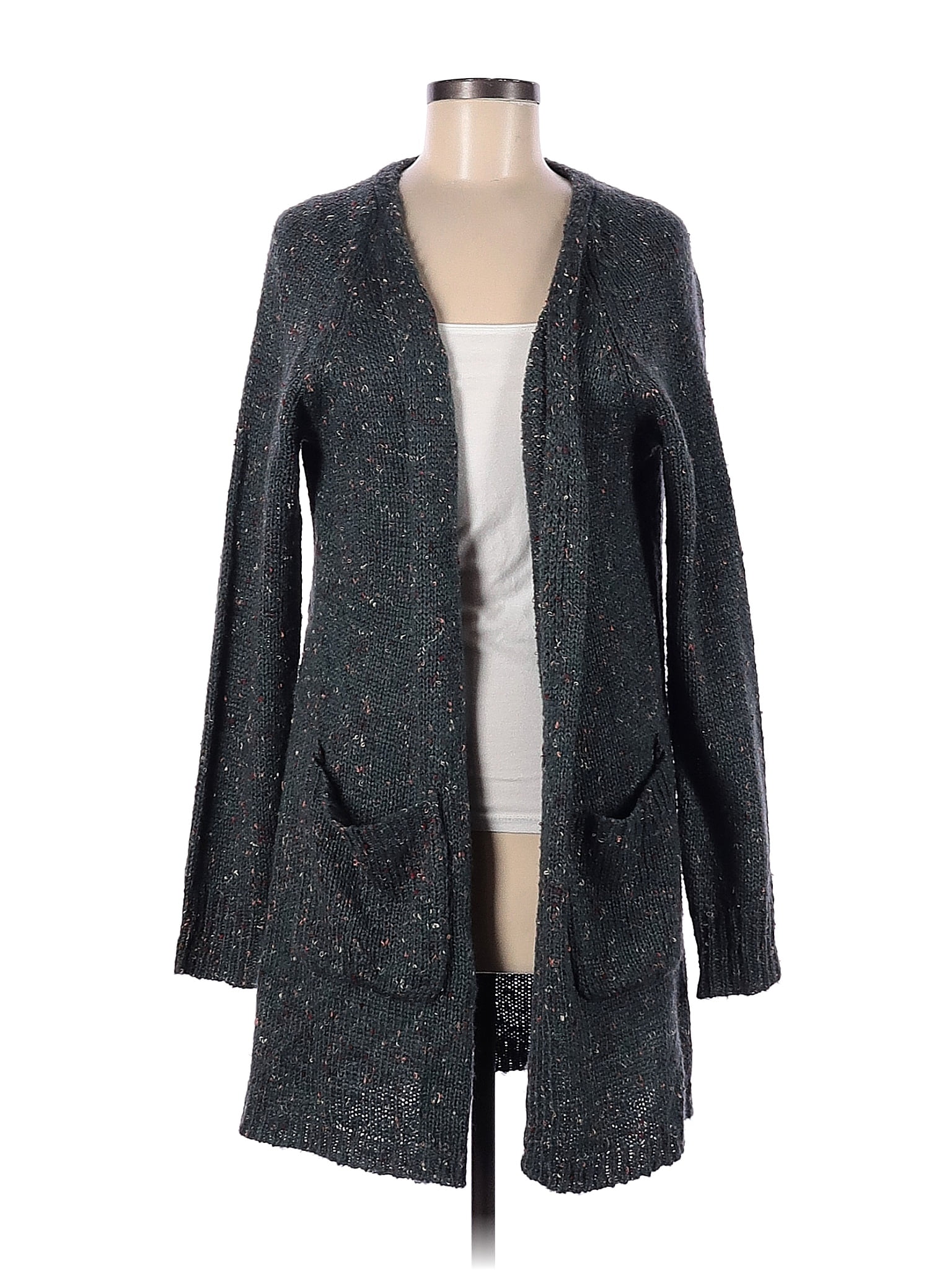 Knox Rose Women's Plus Size Open-Front Cardigan - (XLarge, Gray