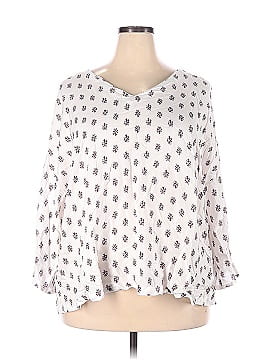 Lane Bryant Outlet Long Sleeve Blouse (view 1)