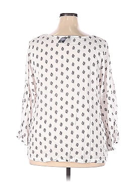 Lane Bryant Outlet Long Sleeve Blouse (view 2)