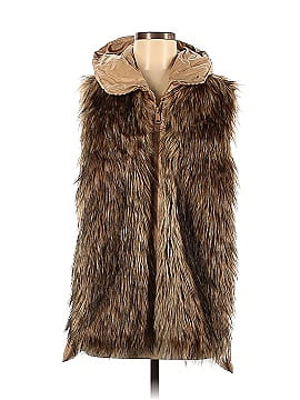 DKNY Faux Fur Vest (view 1)