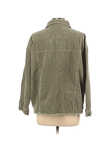 Zara green hotsell cord jacket