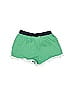 Bella Bliss 100% Cotton Tortoise Color Block Green Athletic Shorts Size 14 - photo 2