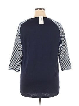Evans 3/4 Sleeve Blouse (view 2)