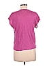1.State 100% Linen Pink Short Sleeve Blouse Size M - photo 2
