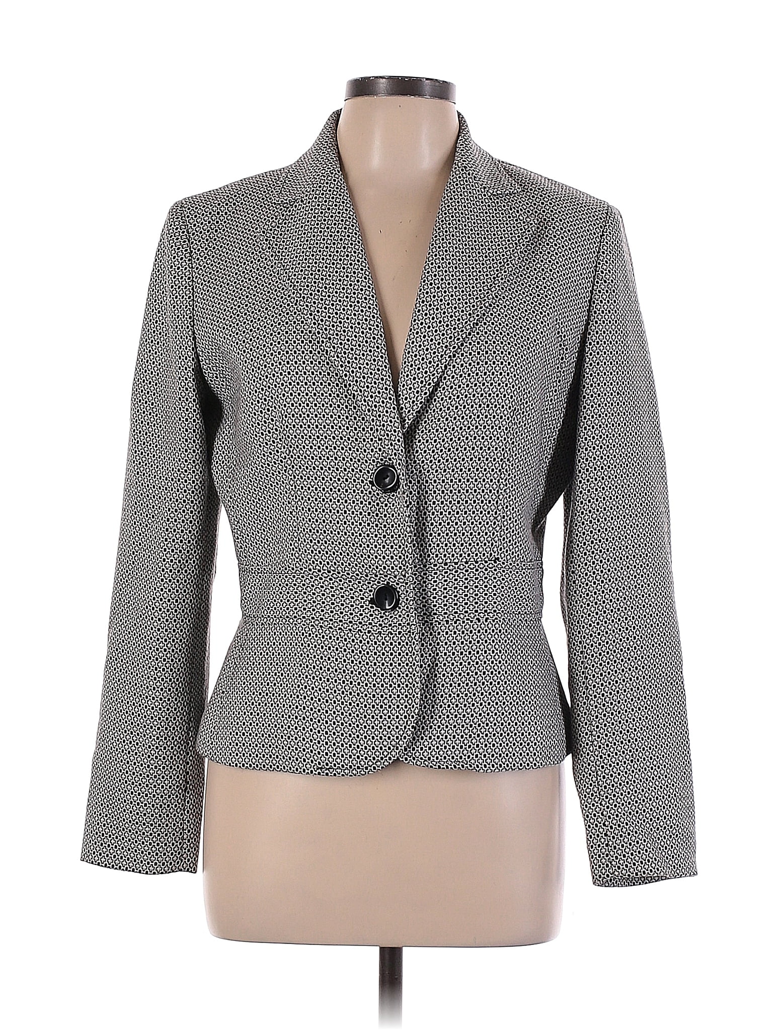 Casual Corner Gray Blazer Size 10 67 off thredUP