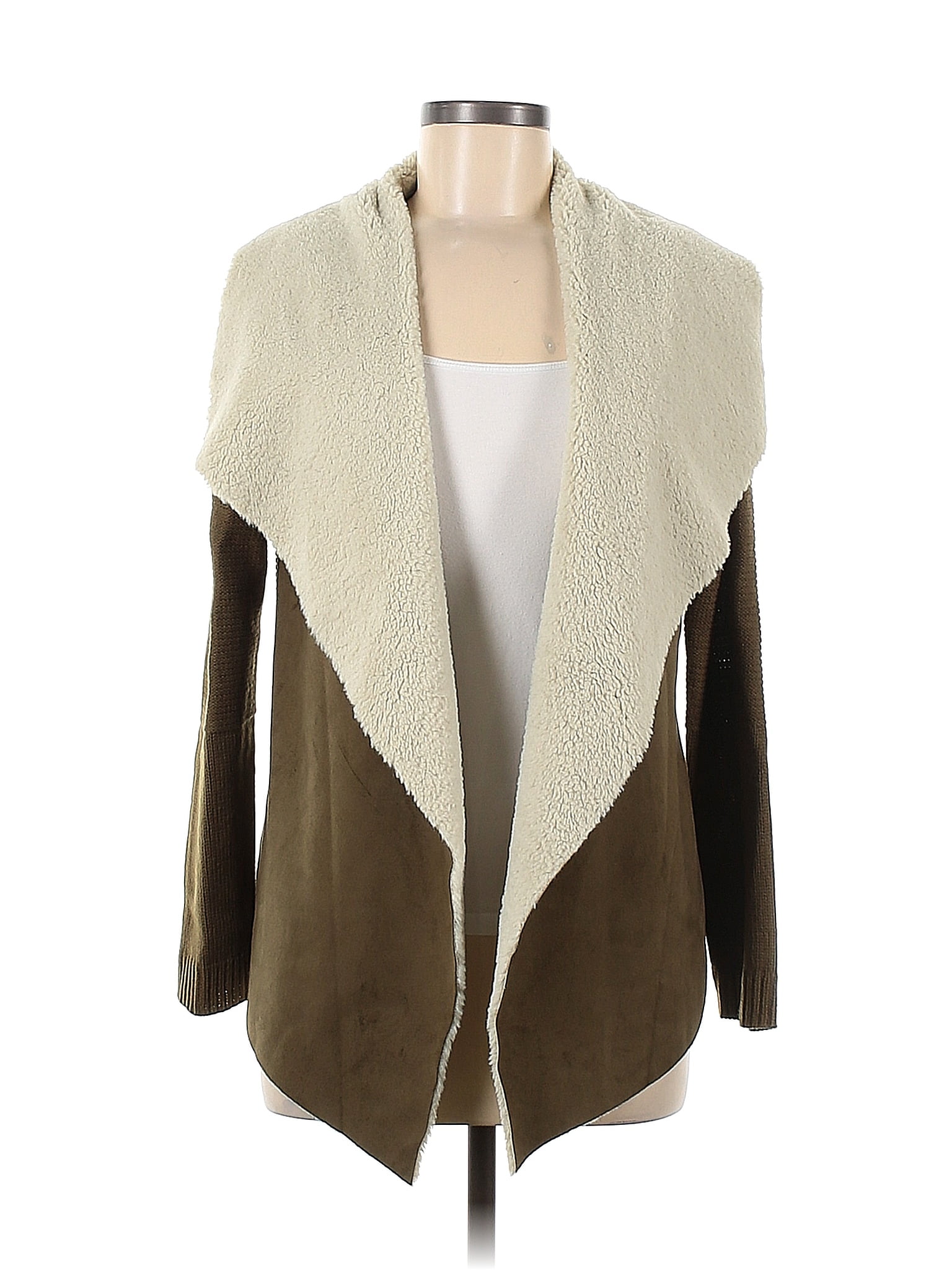 Madison & Lola 100% Acrylic Brown Cardigan Size M - 81% off | ThredUp