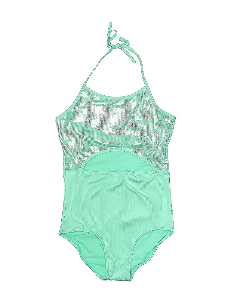 Justice Green One Piece Swimsuit Size 20 - 45% off | thredUP