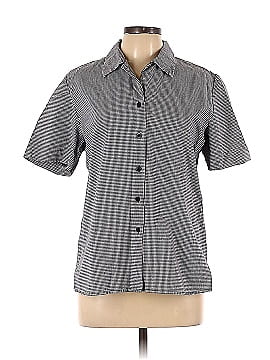 Leslie Fay Short Sleeve Button-Down Shirt (view 1)