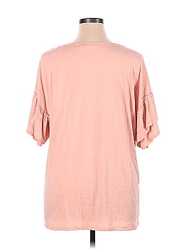 Pink Blush Short Sleeve Top (view 2)