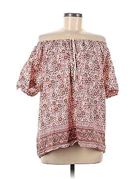 Faherty Short Sleeve Blouse (view 1)