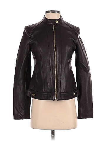 Cole haan outlet leather jacket women