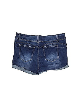 Wax Jean Denim Shorts (view 2)