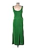 H&M Mama Solid Green Casual Dress Size M (Maternity) - photo 2