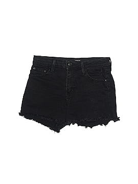 Just Black Denim Shorts (view 1)