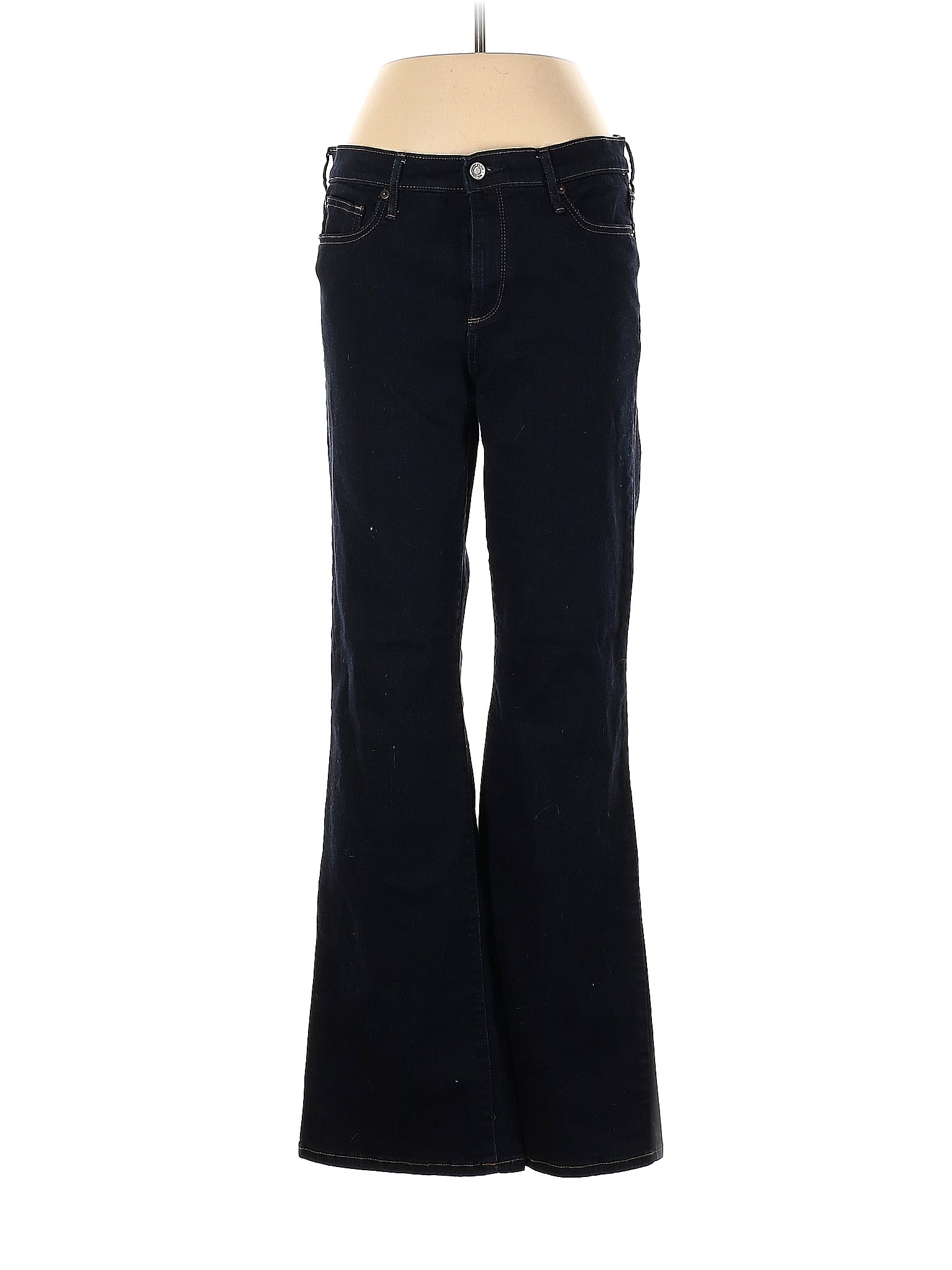 Gap Solid Blue Jeans 32 Waist 72 off thredUP