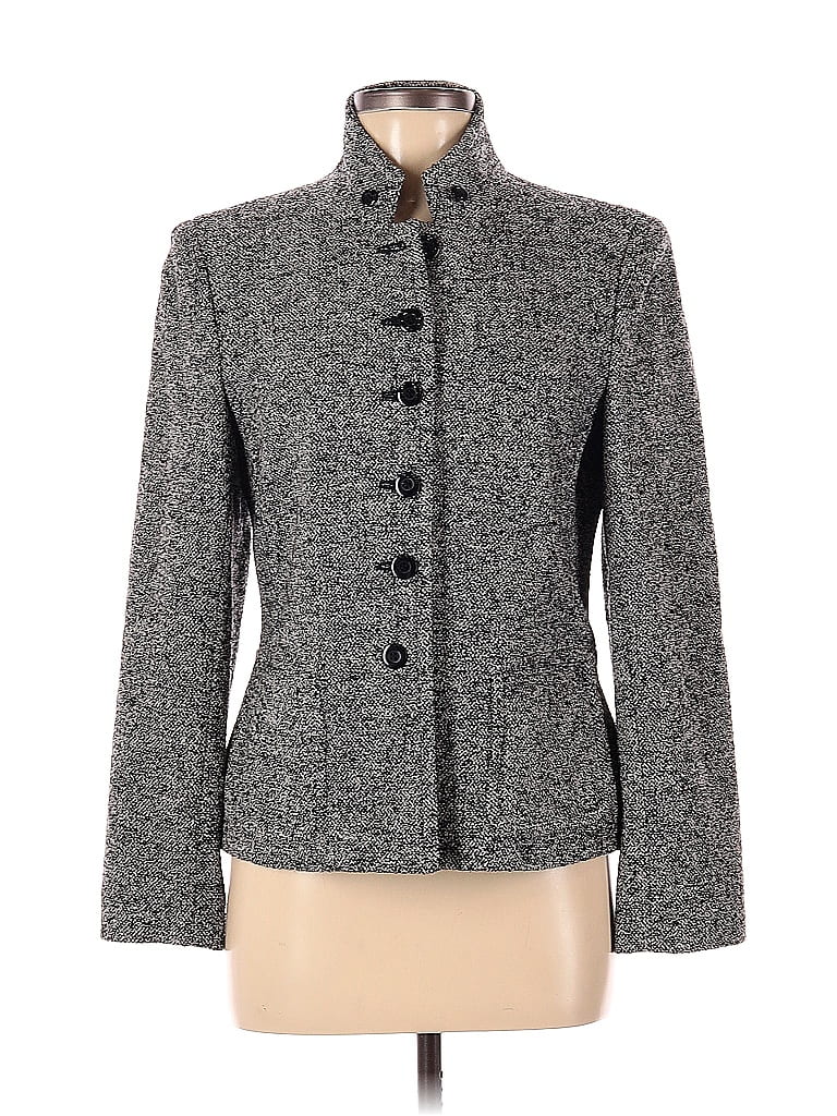 Casual Corner Gray Jacket Size 6 65 off thredUP