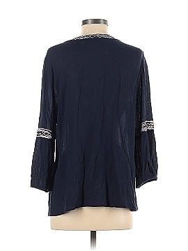 Skies Are Blue Long Sleeve Blouse (view 2)