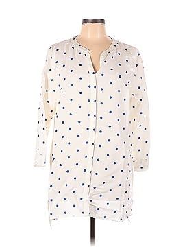 Joules 3/4 Sleeve Button-Down Shirt (view 1)