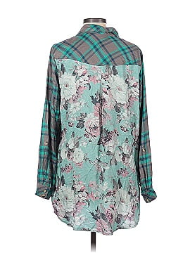 Tolani Long Sleeve Button-Down Shirt (view 2)