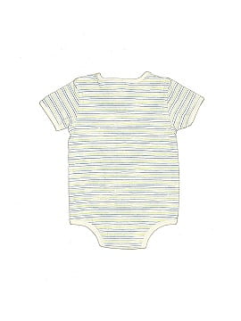 First Moments Short Sleeve Onesie (view 2)