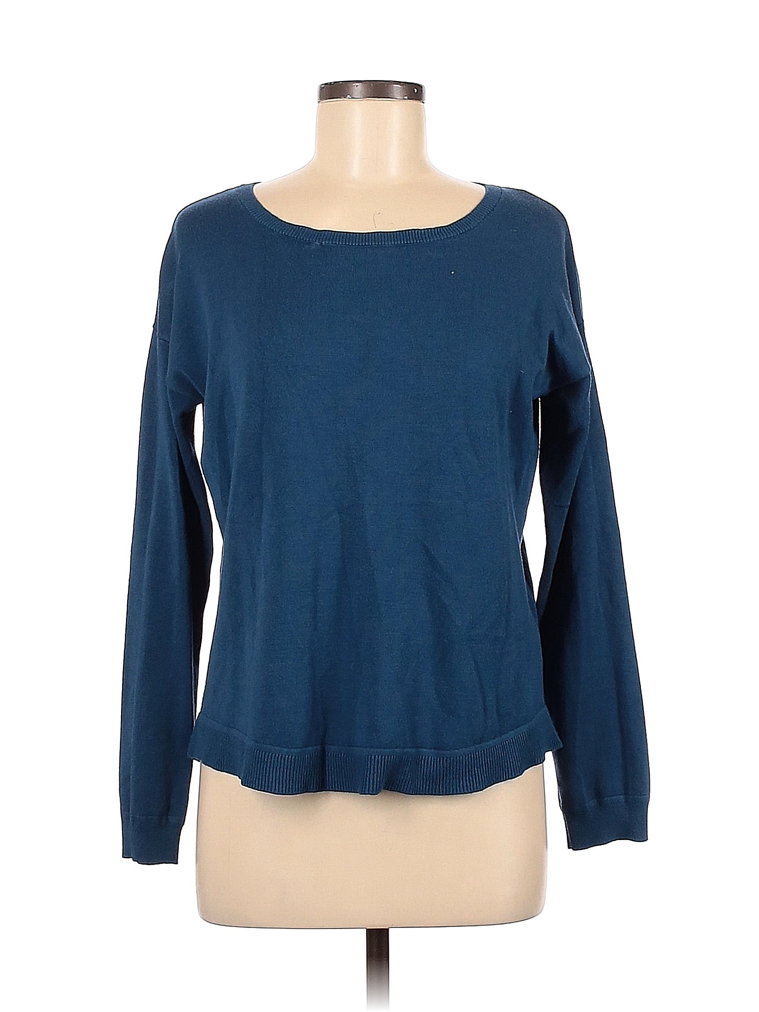 Cable & Gauge Blue Pullover Sweater Size M - 52% off | thredUP