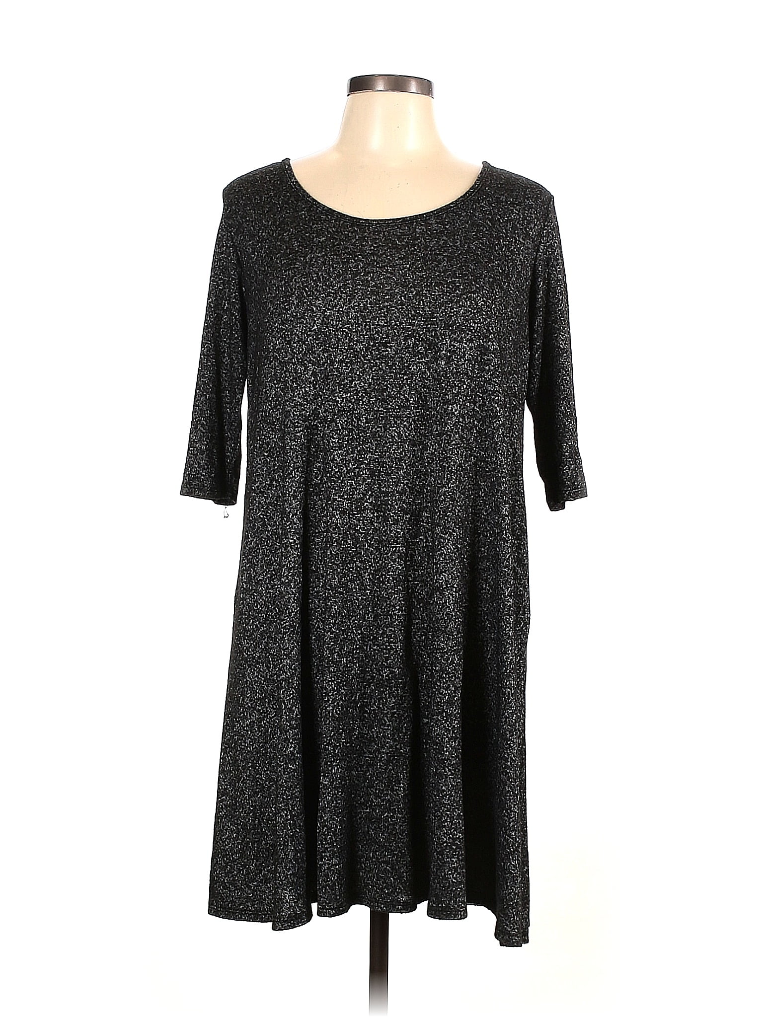 Vibe Sportswear Black Casual Dress Size 1X (Plus) - 50% off | thredUP