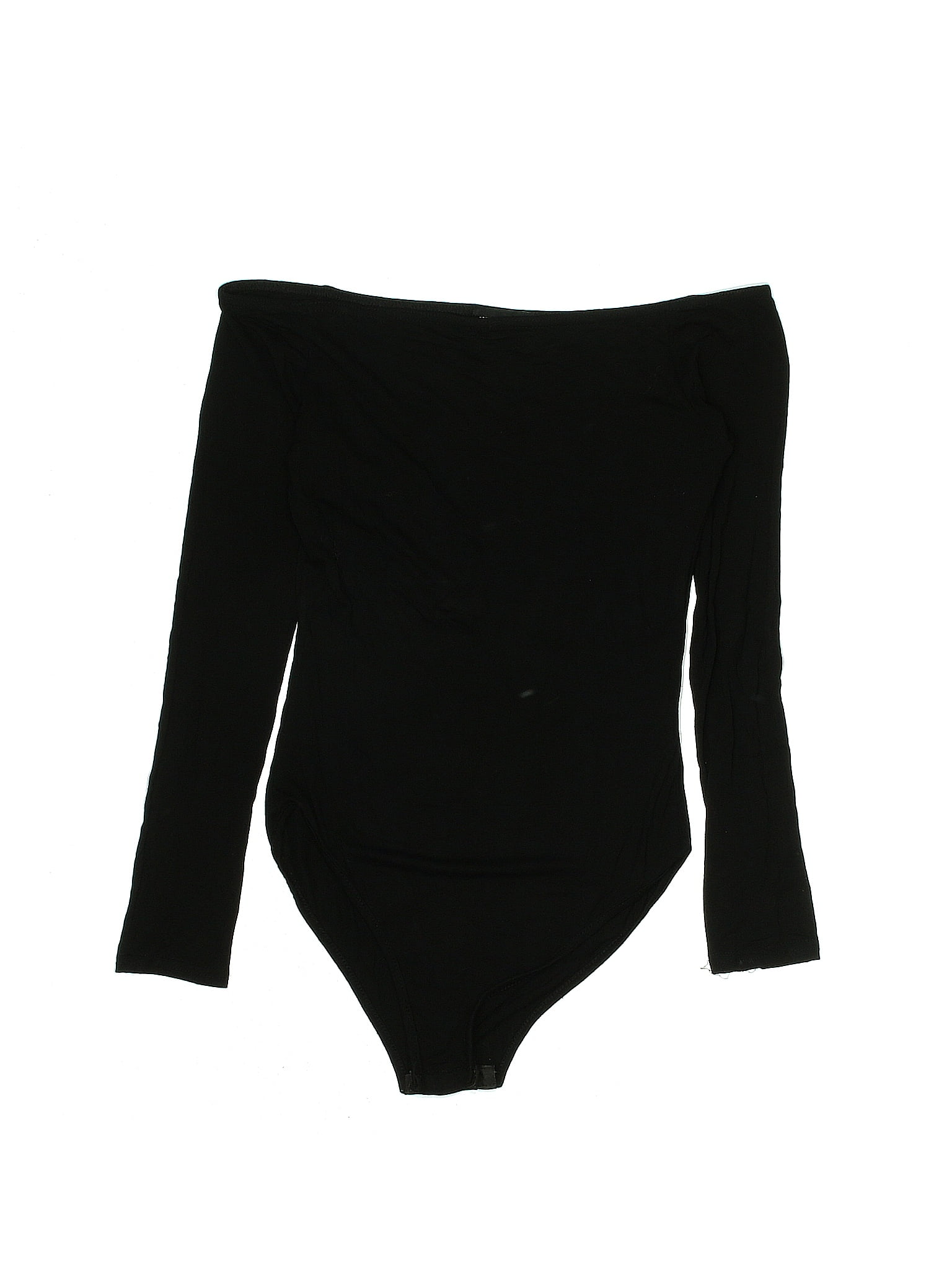 PrettyLittleThing Black Bodysuit Size 10 - 75% off | thredUP