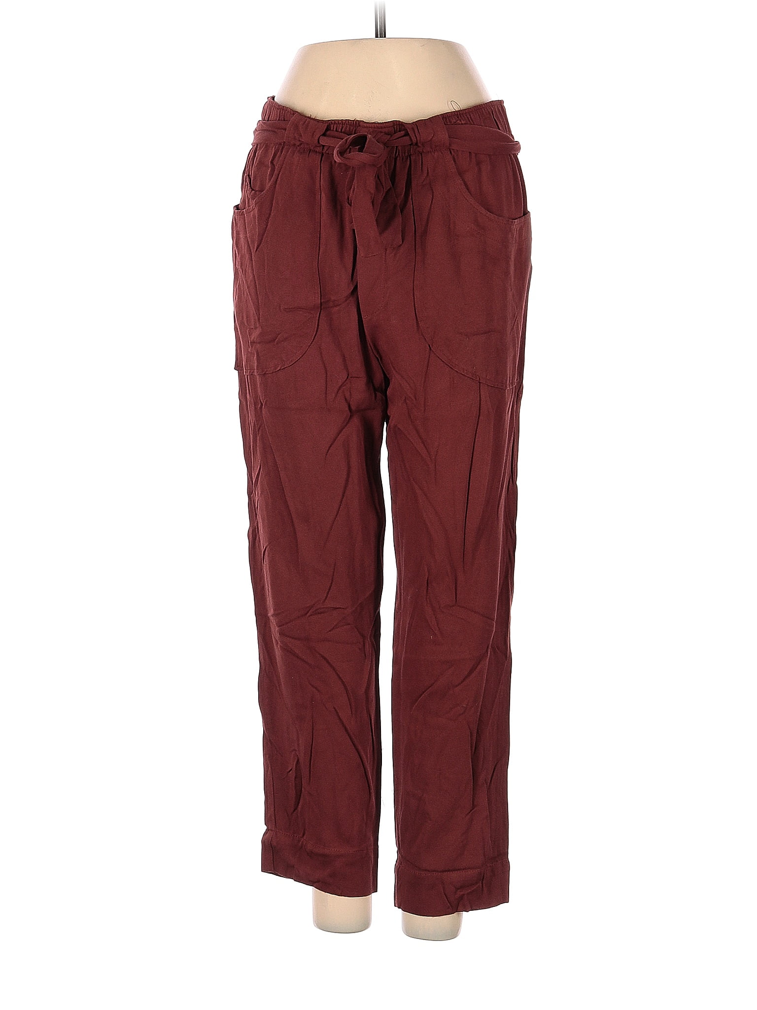 Dolan Women Red Casual Pants S