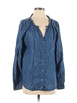 DKNY Long Sleeve Button-Down Shirt (view 1)