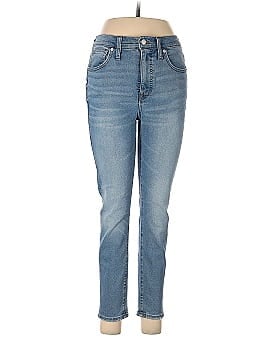 Madewell 10" High-Rise Skinny Crop Jeans in Horne Wash (view 1)