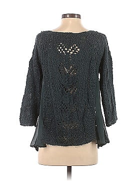 Knitted & Knotted Pullover Sweater (view 2)