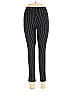 Who What Wear Chevron-herringbone Stripes Black Casual Pants Size 8 - photo 1