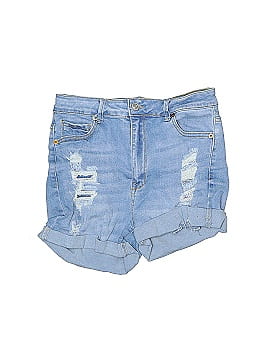 Wax Jean Denim Shorts (view 1)