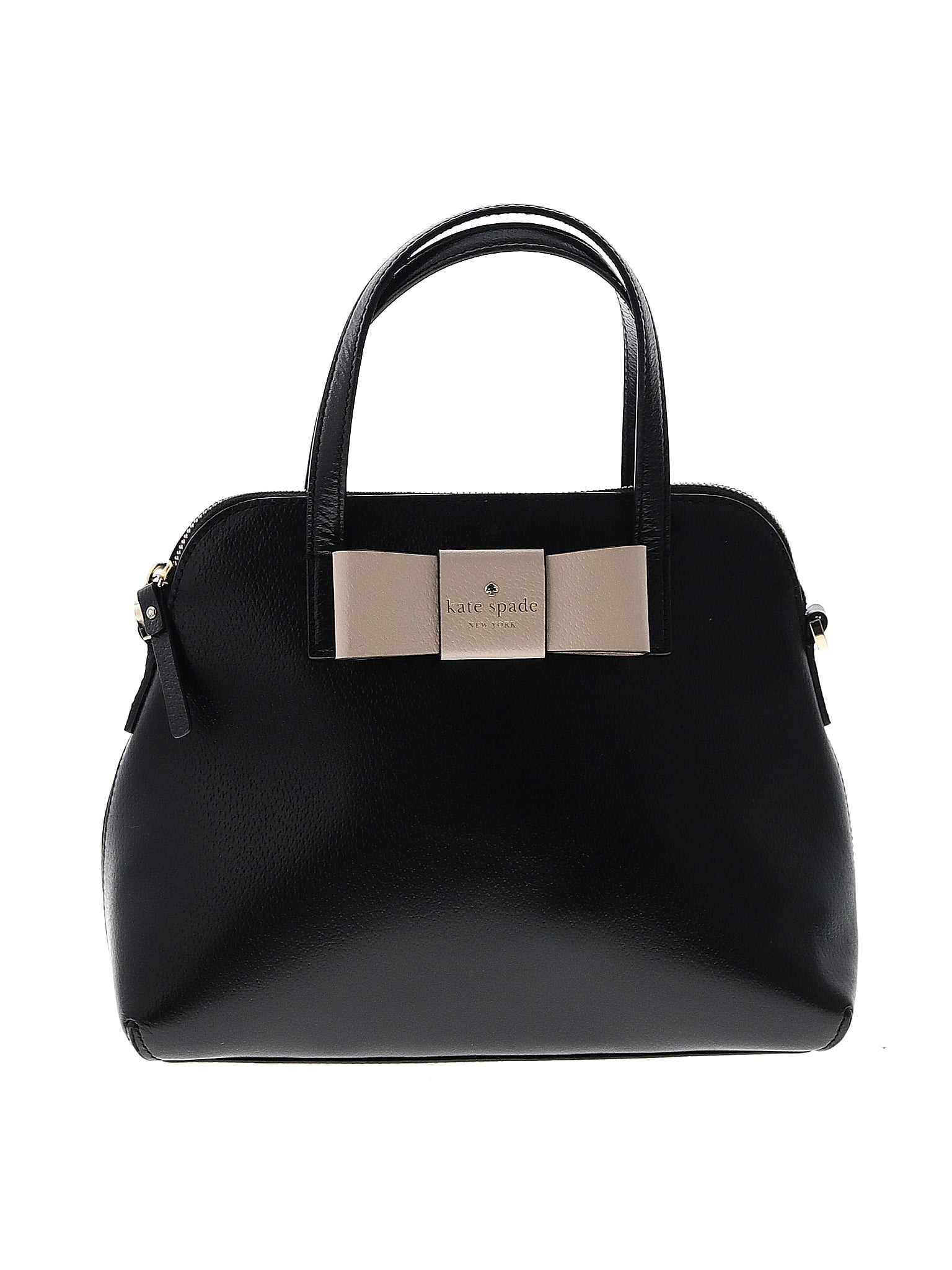 Kate Spade New York 100% Leather Black Leather Satchel One Size - 76% ...