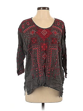 Johnny Was 3/4 Sleeve Blouse (view 1)