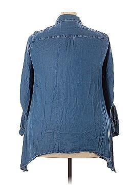 Zac & Rachel 3/4 Sleeve Button-Down Shirt (view 2)