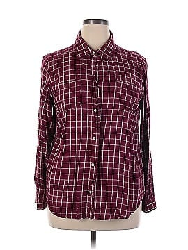 Simply Emma Long Sleeve Button-Down Shirt (view 1)